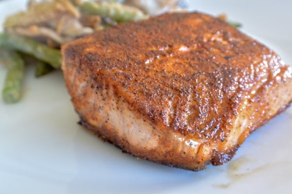 Spicy Crispy Skin Salmon