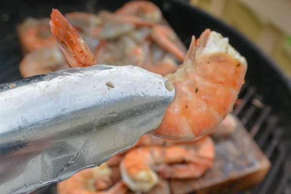 How to Grill Shrimp on a Himalayan Salt Block - Kitchen Laughter