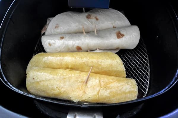 Air Fryer Chicken Taquitos - Belly Laugh Living