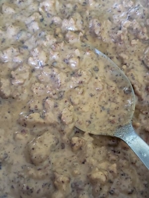 how to make sausage gravy Recipe