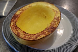 Cacio E Pepe Spaghetti Squash