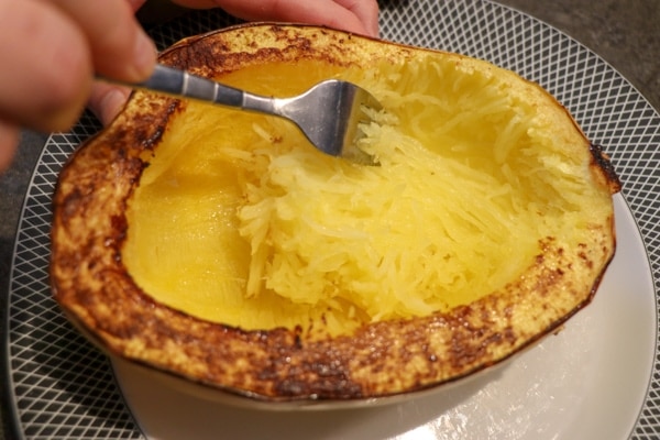 Cacio E Pepe Spaghetti Squash