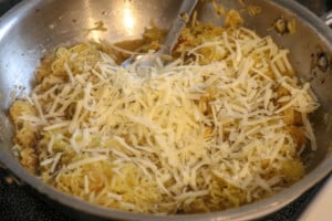 Cacio E Pepe Spaghetti Squash