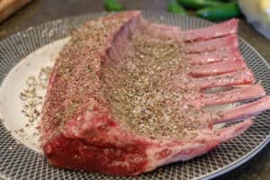 Garlic Herb Crusted Lamb