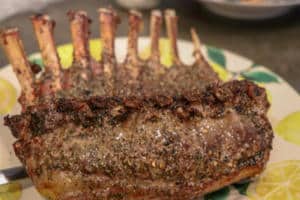 Garlic Herb Crusted Lamb