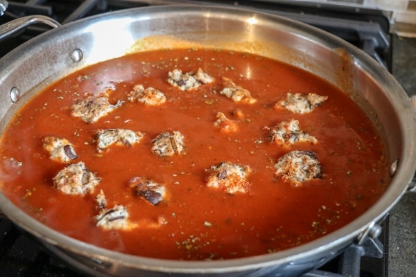 Spaghetti with Turkey Meatballs