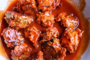 Buffalo Turkey Meatballs