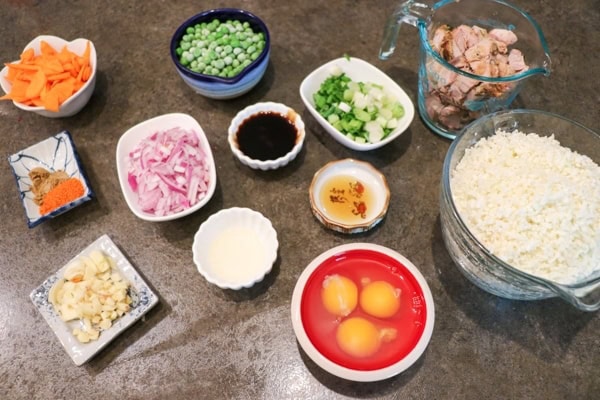 Pork Fried Cauliflower Rice - Belly Laugh Living