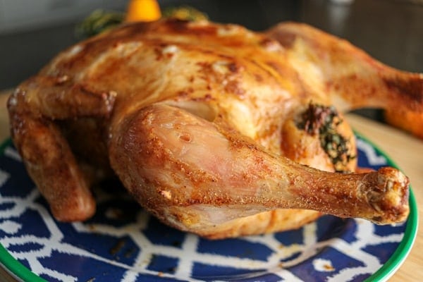 Garlic Herb Roasted Chicken - Belly Laugh Living