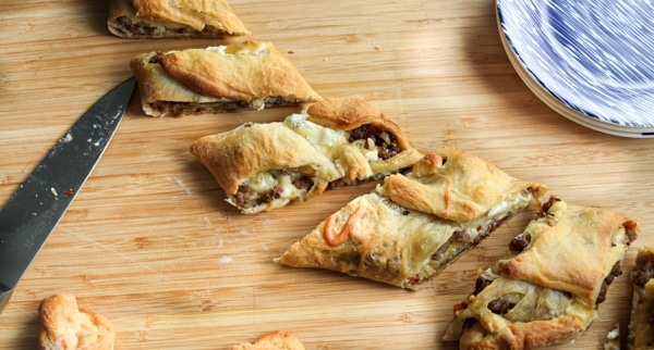 Sausage Cheese Stuffed Bread