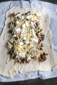 Sausage Cheese Stuffed Bread