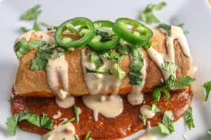 Air Fryer Chicken Chimichangas