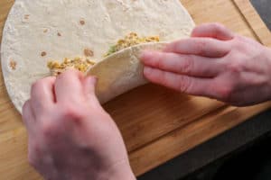 Air Fryer Chicken Chimichangas