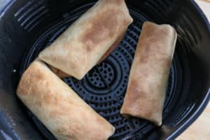 Air Fryer Chicken Chimichangas