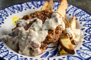 Air Fryer Country Fried Steak