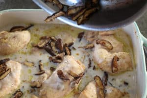 Creamy Mushroom Sherry Chicken