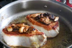 Pan Fried Crispy Garlic Pork Chops