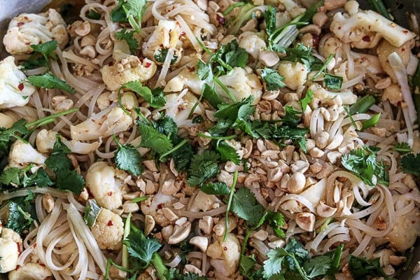 Cauliflower Pad Thai