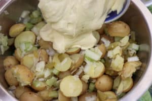 Traditional Dill Pickle Potato Salad