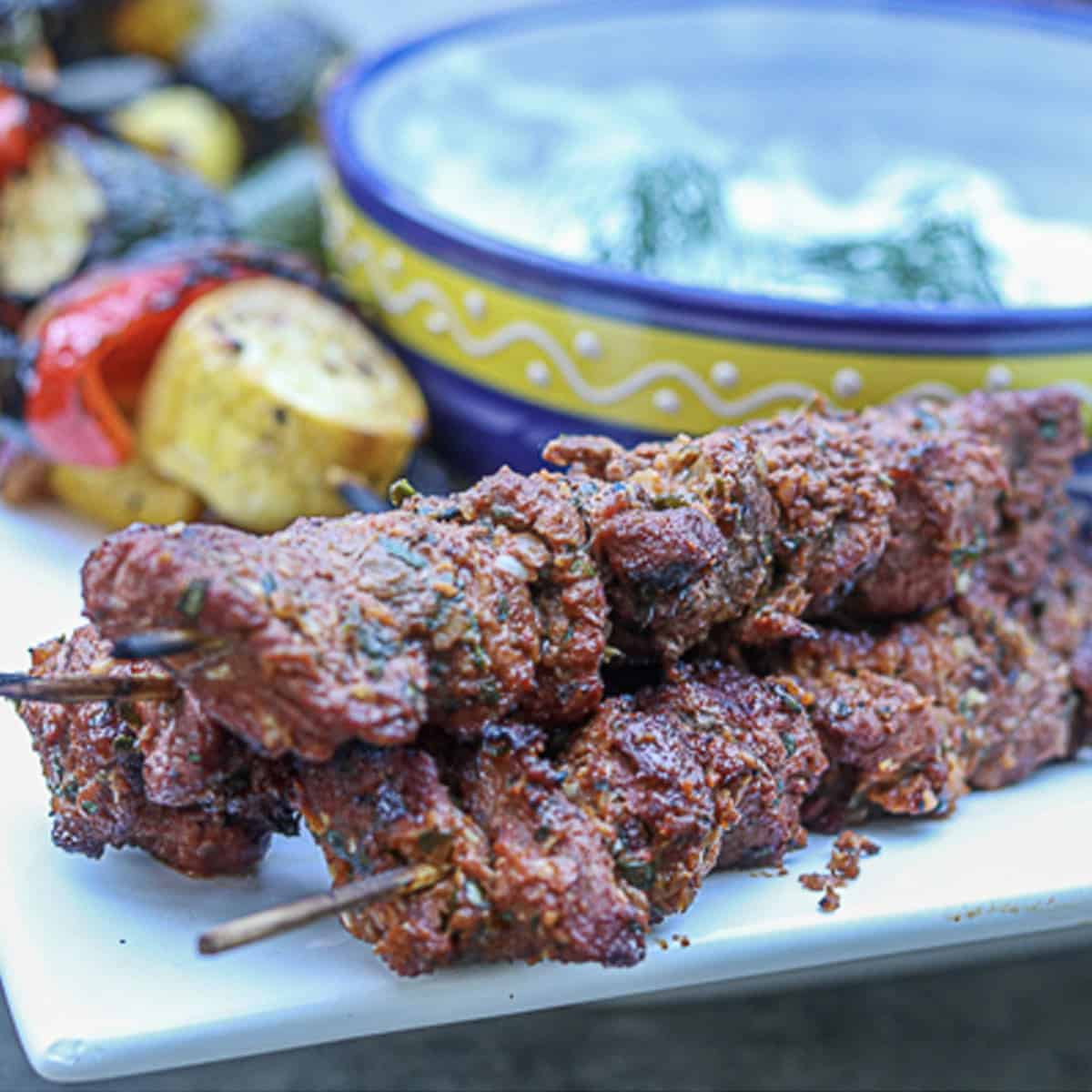 Spicy Lamb Kabobs