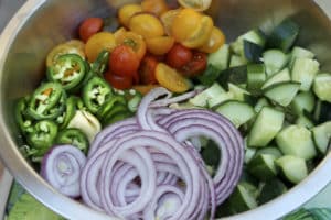 Tortellini and Cucumber Salad with Dill Dressing