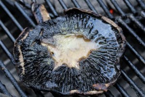 Pesto Grilled Portobello Mushrooms with Feta Cheese