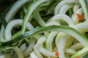 Sesame Peanut Zoodles