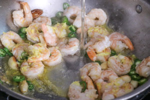 Creamy Lemon Pasta with Shrimp