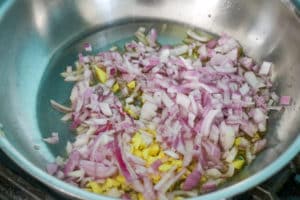 Making Spicy Curry Chicken and Broccoli