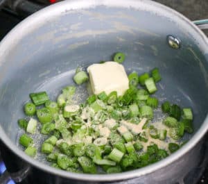 Onions butter spices