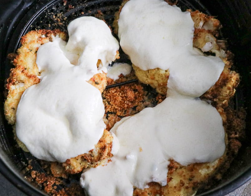 Air fryer parmesan outlet cauliflower