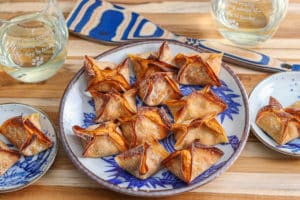 Air Fryer Salmon Rangoons