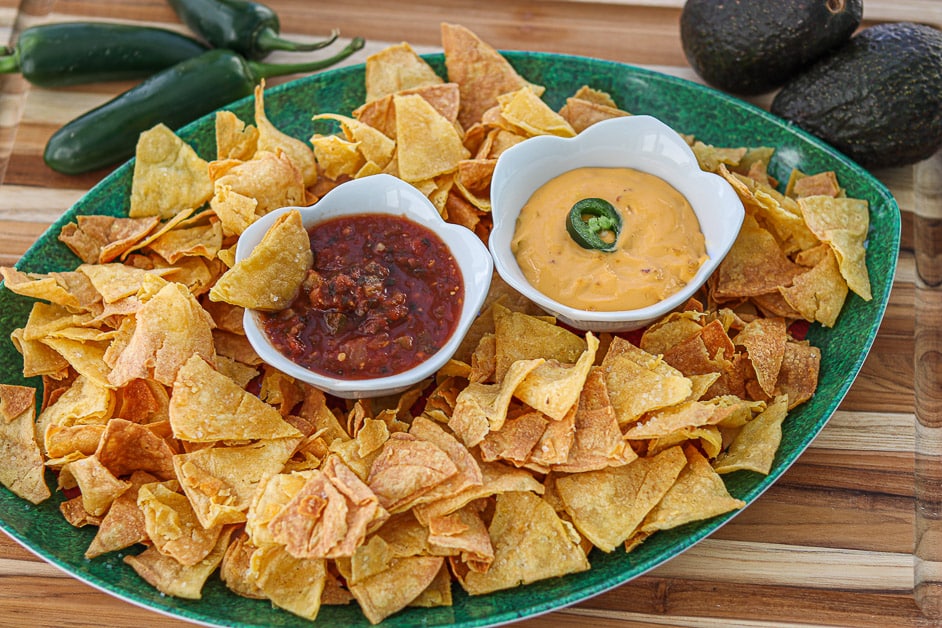 Homemade Air Fryer Tortilla Chips