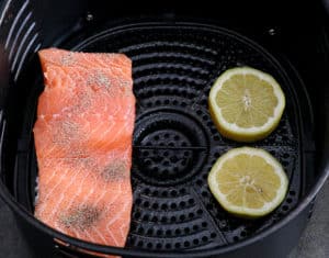 Salmon in the air fryer