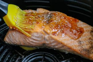 Air Fryer Sesame Salmon