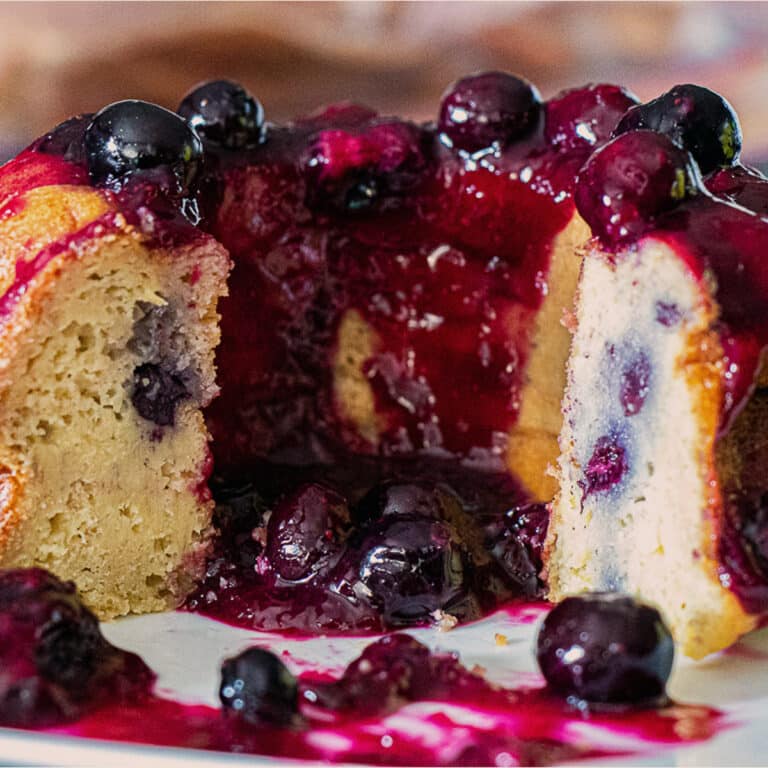 Banana Blueberry Cake - Full of Flavor and Diet Friendly!!!! - Belly ...