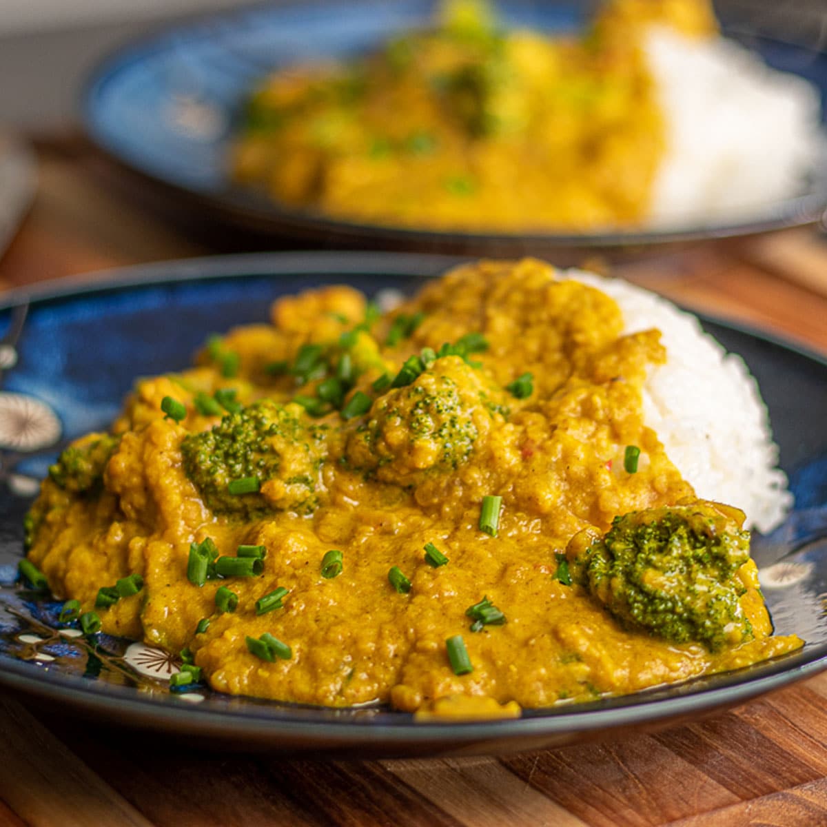 Chicken and cheap lentil curry