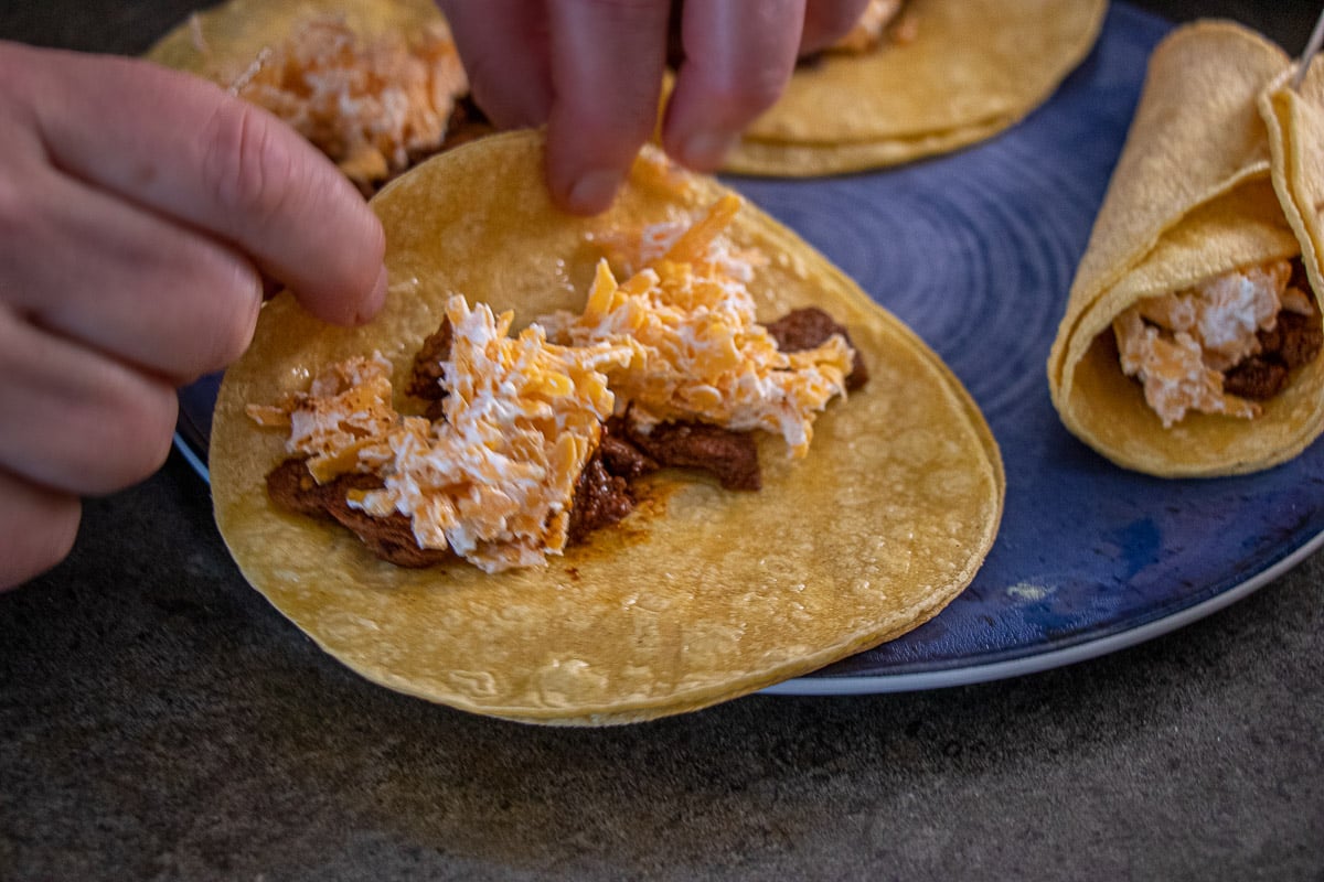 Steak and Cheese Taquitos