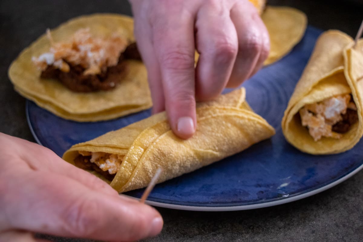 Steak and Cheese Taquitos