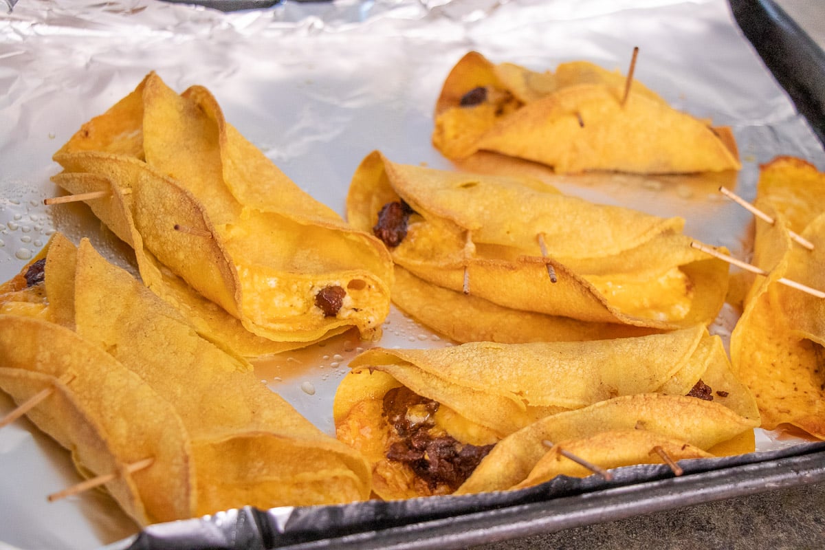 Steak and Cheese Taquitos